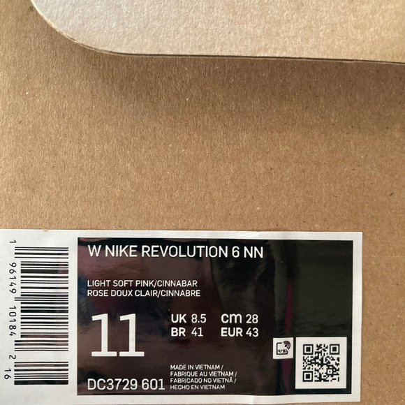 Nike Revolution 6 Next Nature Running Shoes Women's 11 Light Pink - Picture 7 of 7